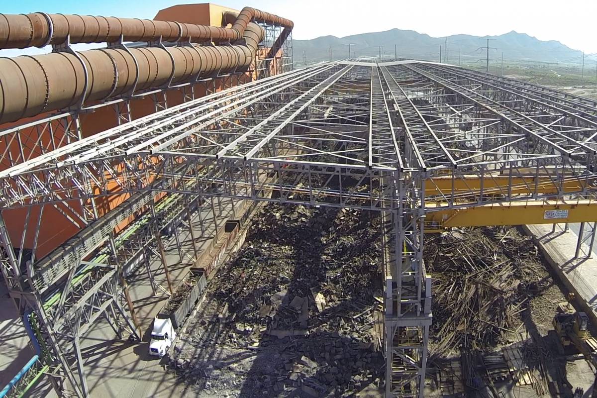 Las mejores soluciones de elevación para siderurgia.