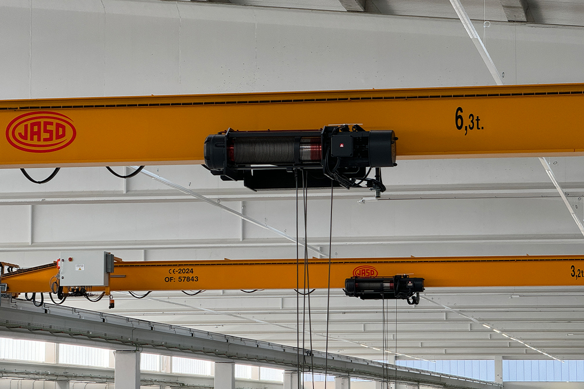 Grúa monorraíl Jaso