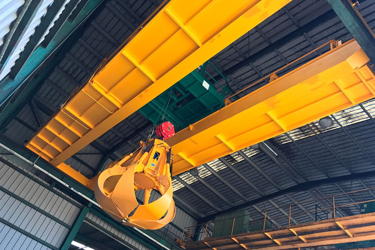 Grúas de última generación para el tratamiento de residuos urbanos