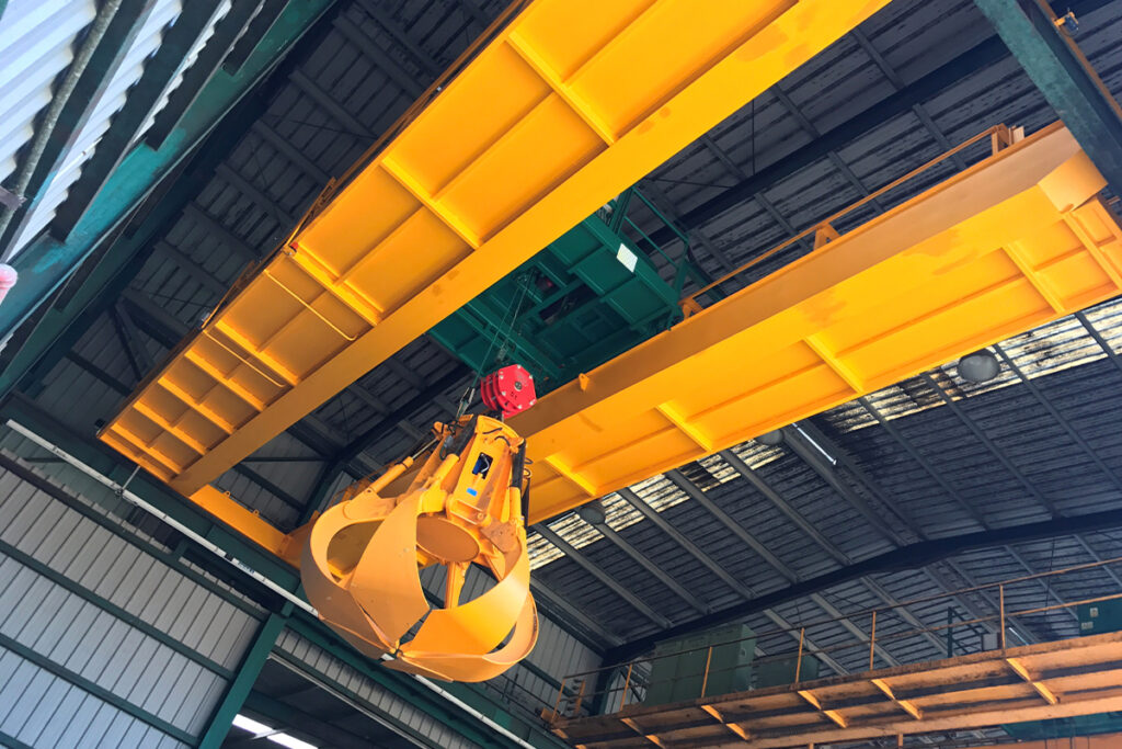 Grúas para tratamiento residuos 4