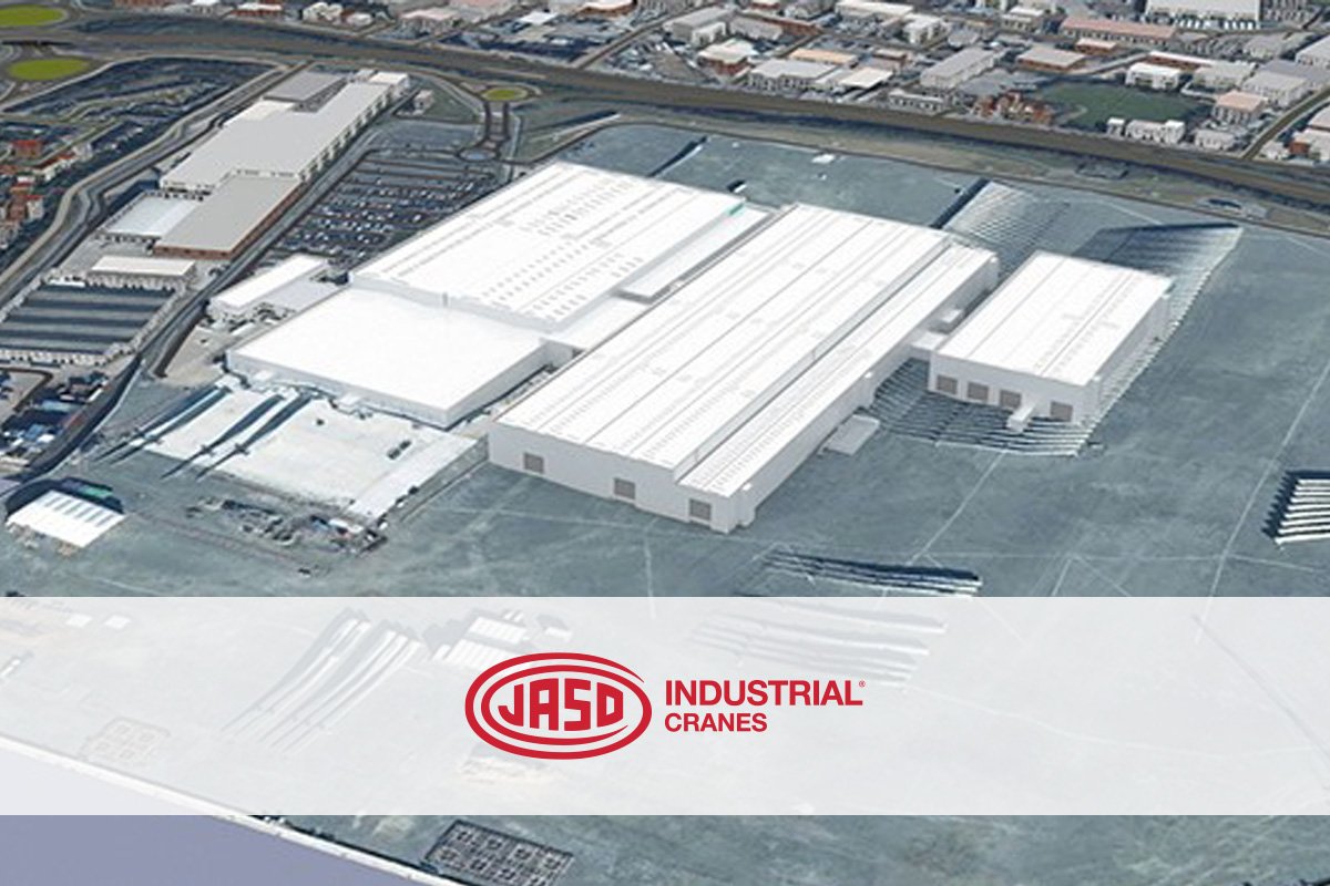 JASO Industrial Cranes aportará 31 equipos para la ampliación de la fábrica Siemens Gamesa en Hull, Reino Unido