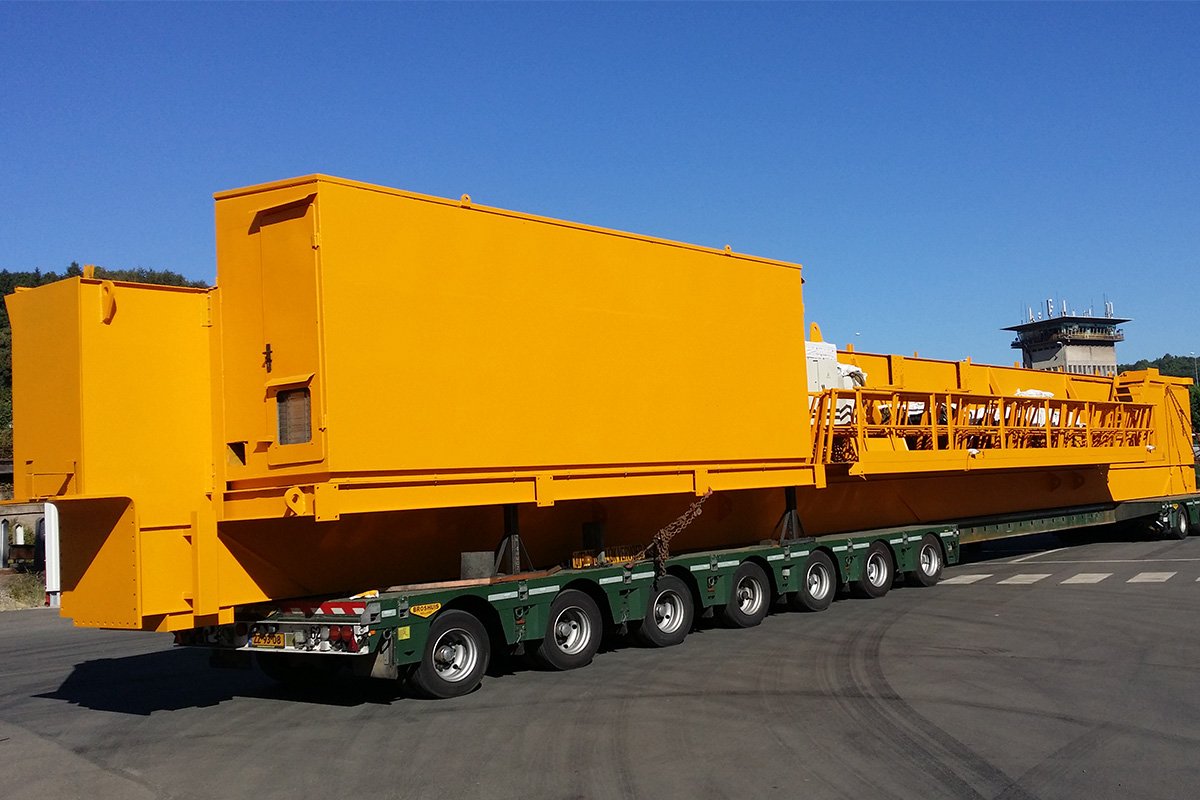 Modernización de grúa: de semipórtico a pórtico