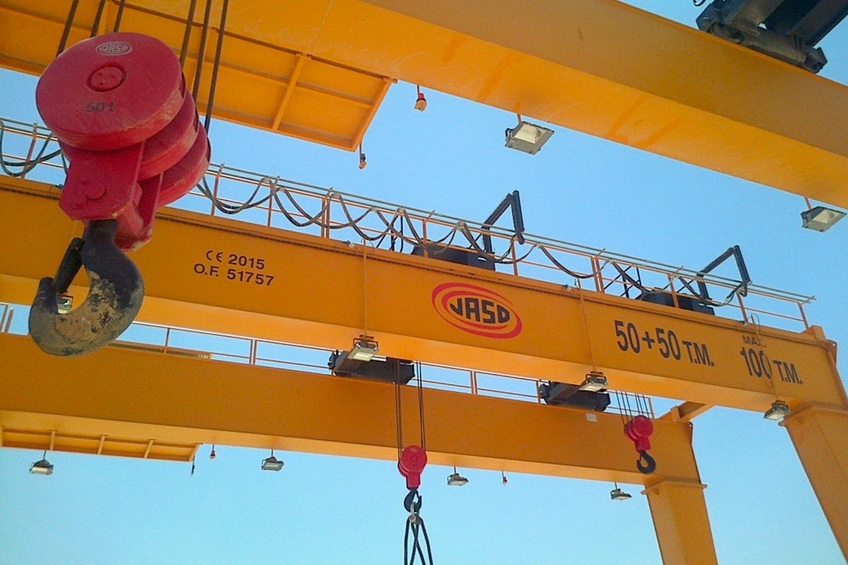 JASO Industrial Cranes con FCC en Arabia Saudí