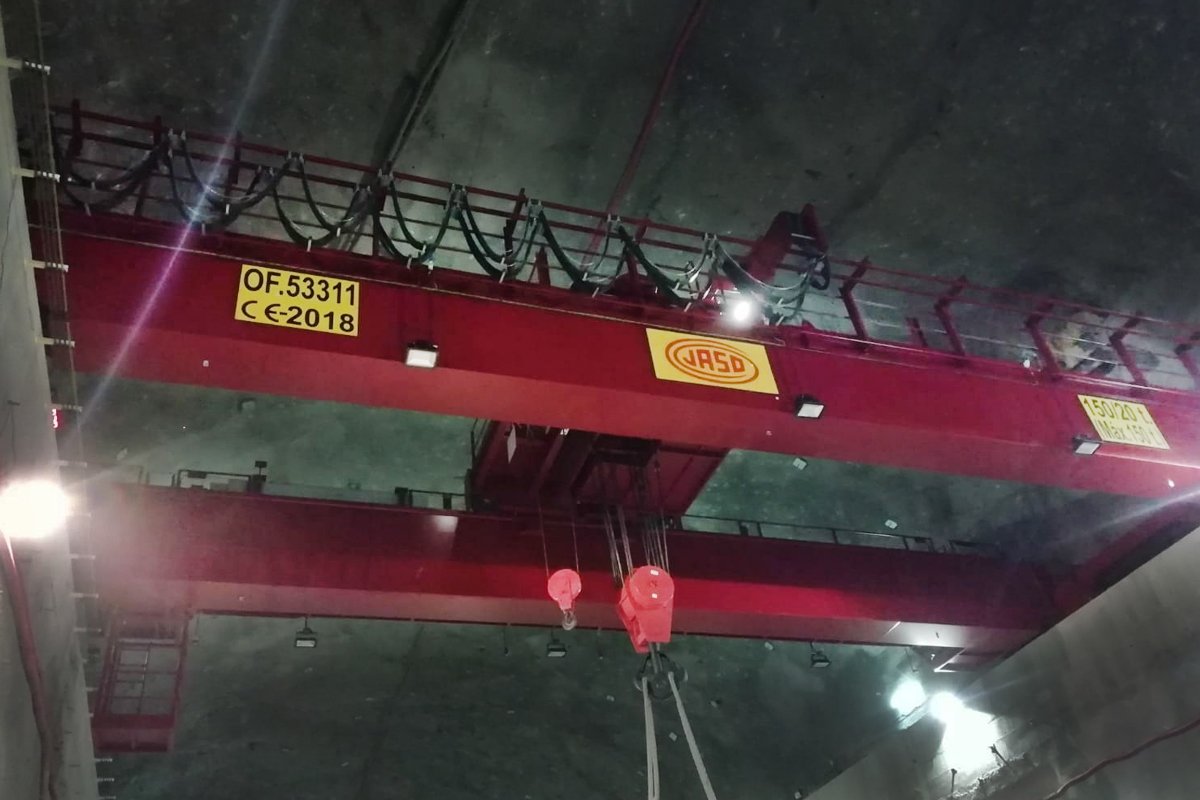 9 grúas para el proyecto Tâmega de Iberdrola