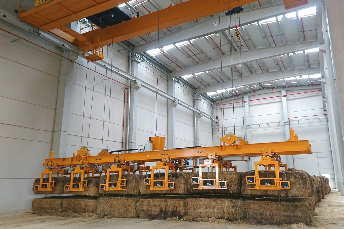 5 puentes grúa para la nueva planta de biomasa en Cubillos del Sil