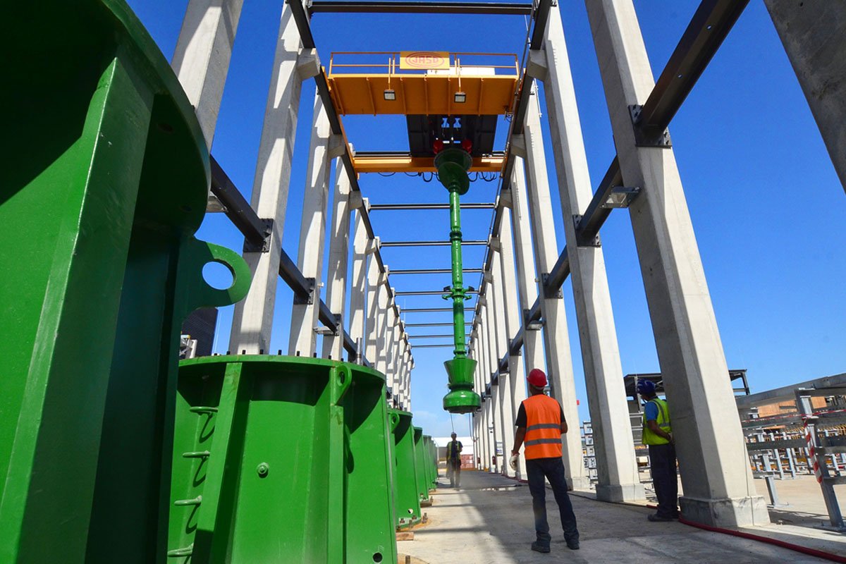 Grúas JASO en el mayor experimento internacional de fusión nuclear